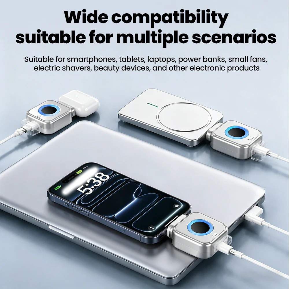 140W USB-C Fast Charger with Smart Auto Cut-Off & Battery Protection