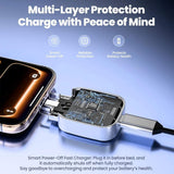 140W USB-C Fast Charger with Smart Auto Cut-Off & Battery Protection