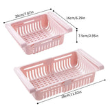 Refrigerator Egg Fruit Storage Box Drawer Baskets Fridge Organizer Shelf