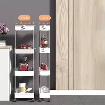 Wide Type High Capacity Multi Purpose Trolly Rack Multifunctional Movable Storage Cart
