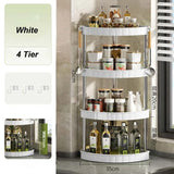 4 Layer Corner Trolly Rack Multifunctional Corner Storage Rack for Every Home (HL035)