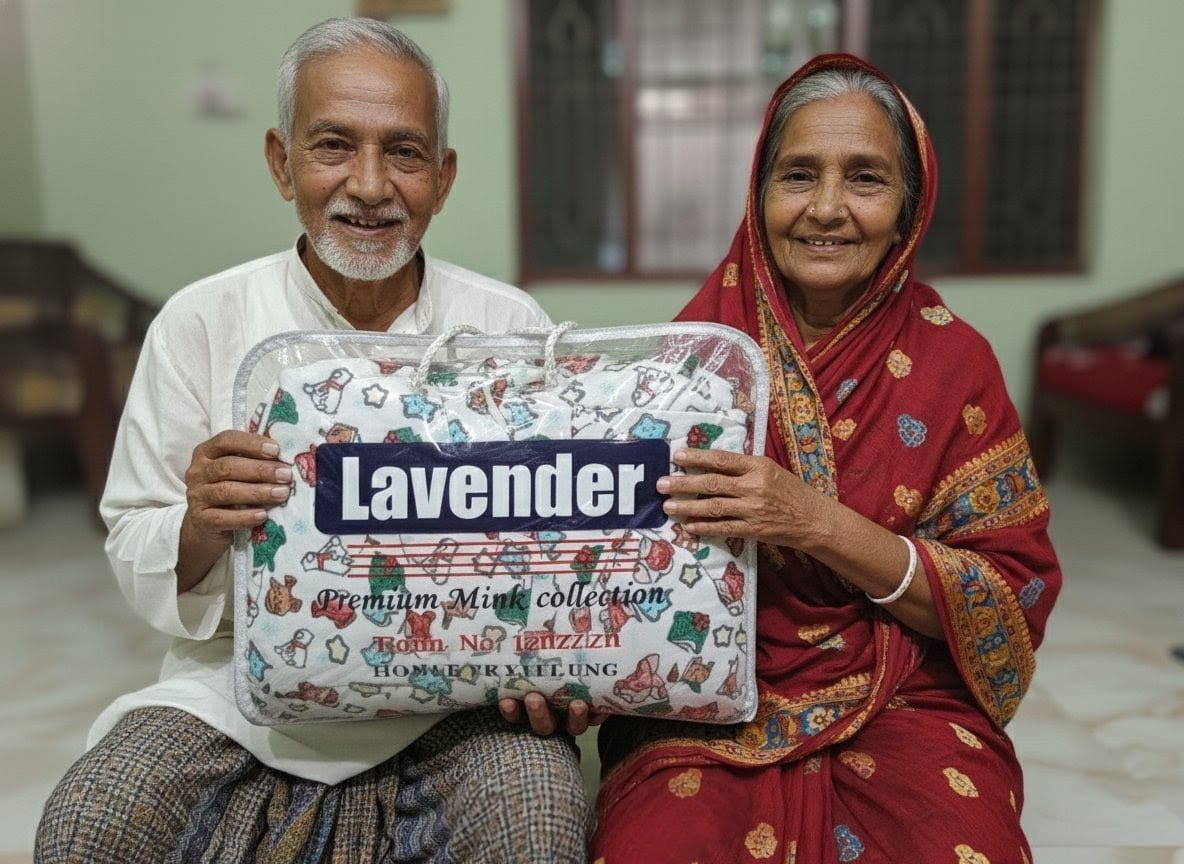 চায়না থেকে ইম্পোর্টেড প্রিমিয়াম মেলবোর্ন ফেব্রিকের তৈরি কম্বল মশারি