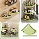 4 Layer Corner Trolly Rack Multifunctional Corner Storage Rack for Every Home (HL035)