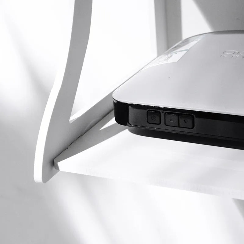 Creative PVC Wall-mounted WiFi Router Shelf