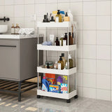 Wide Type High Capacity Multi Purpose Trolly Rack Multifunctional Movable Storage Cart