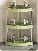 4 Layer Corner Trolly Rack Multifunctional Corner Storage Rack for Every Home (HL035)