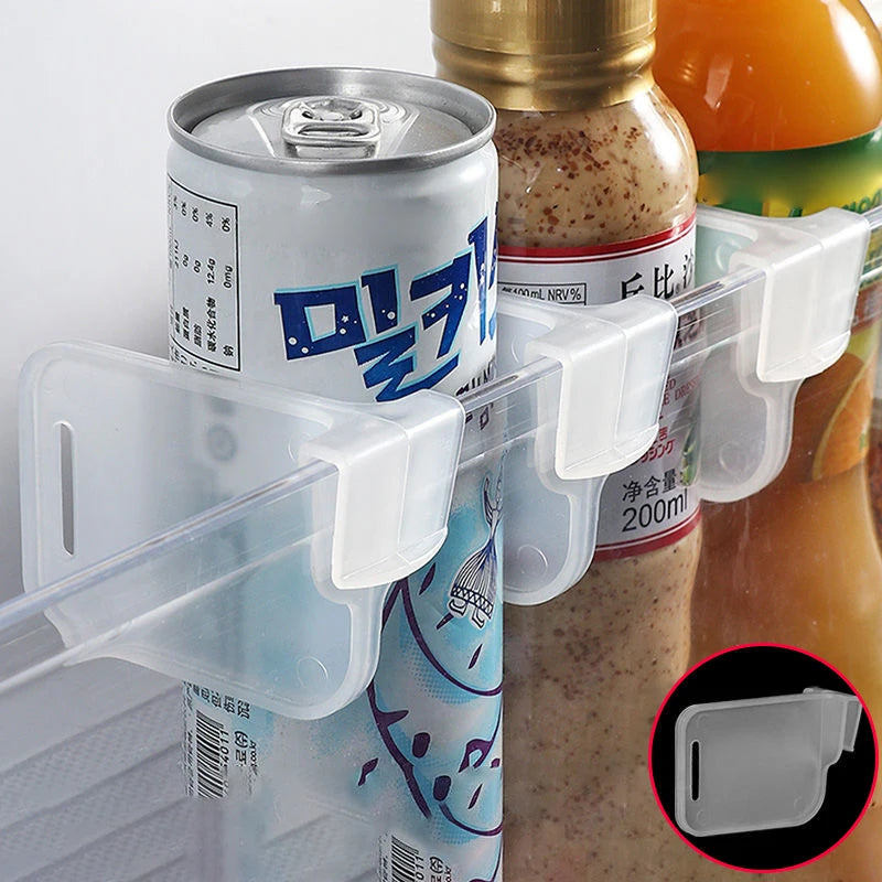 12pcs Adjustable Fridge Dividers Multi-functional Refrigerator Side Door Separator Storage Partition for Organizing Freezer Compartments