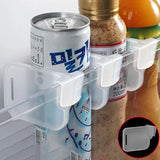 12pcs Adjustable Fridge Dividers Multi-functional Refrigerator Side Door Separator Storage Partition for Organizing Freezer Compartments